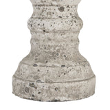 stone ceramic column candle holder