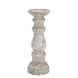 stone ceramic column candle holder