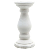 Thea Large Stone Ceramic Column Candle Holder