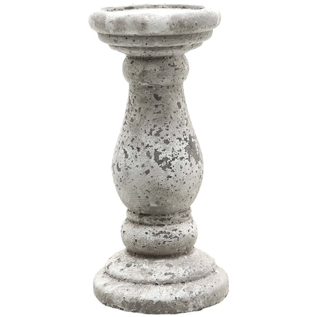 small stone ceramic candle holder