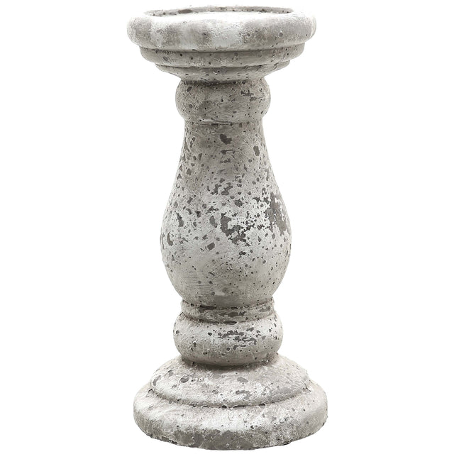 small stone ceramic candle holder