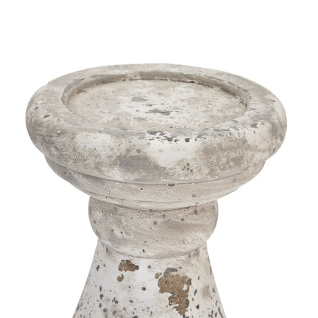stone ceramic candle holder