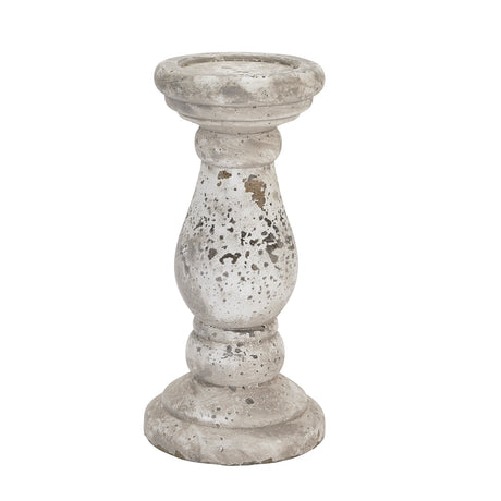 stone ceramic candle holder