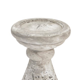 large stone ceramic candle holder
