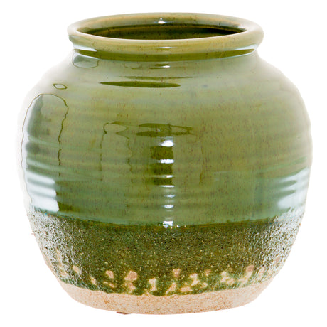 seville collection olive squat vase