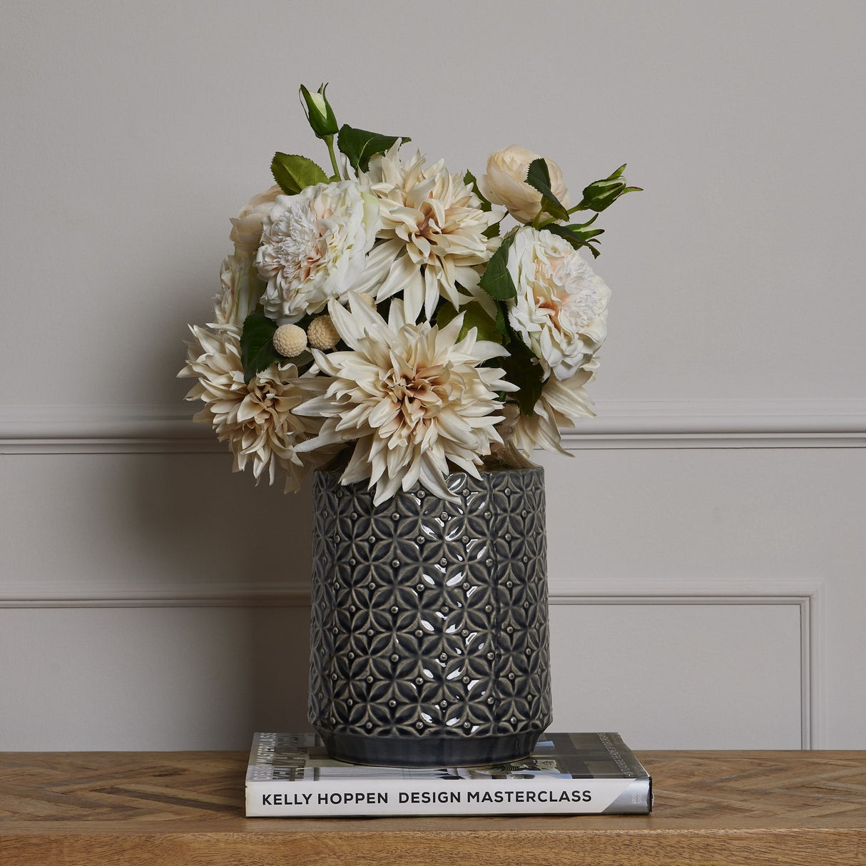 seville collection lebes squat vase