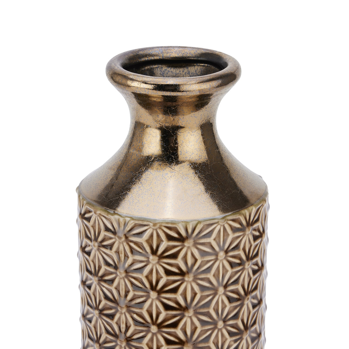 seville collection caramel fluted vase