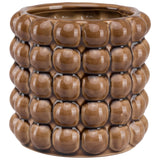 Gabrielle Collection Caramel Bubble Planter