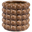 seville collection caramel bubble planter