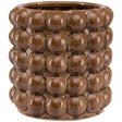 seville collection large caramel bubble planter