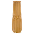 seville collection tall ochre vase