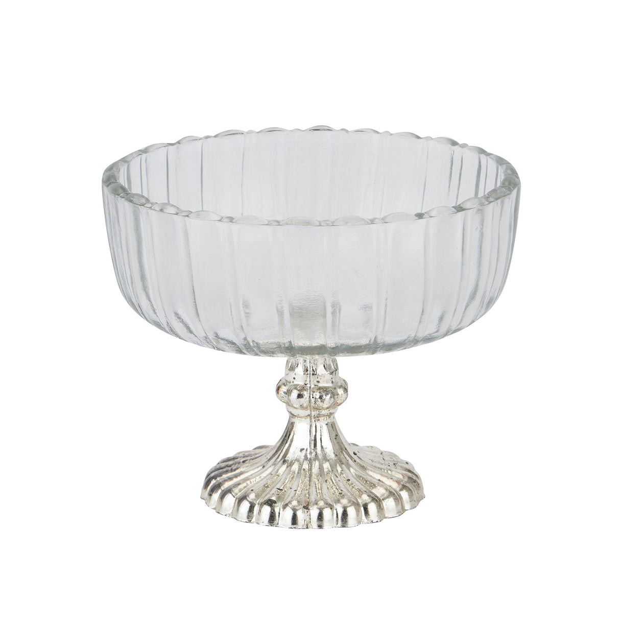 Ninon Small Fluted Glass Display Bowl
