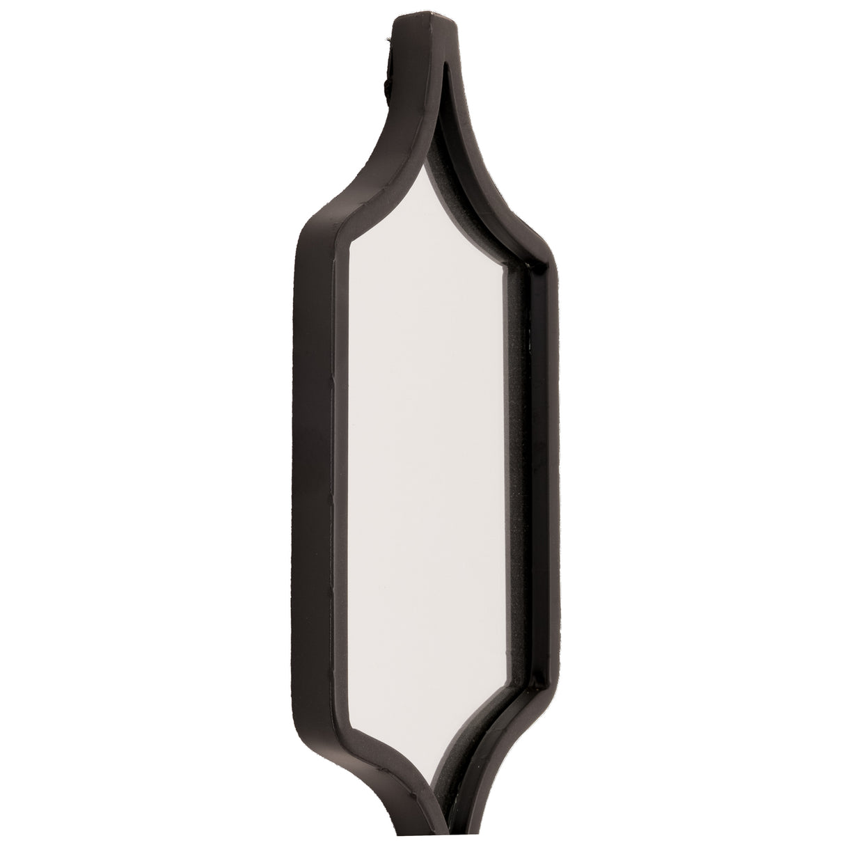 decorative black hanging mirror