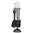 chrome handled dutchess companion set