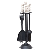chrome handled dutchess companion set