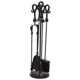 Genevieve Black Crook Top Companion Set