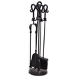 black crook top companion set