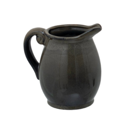 small olive olpe vase