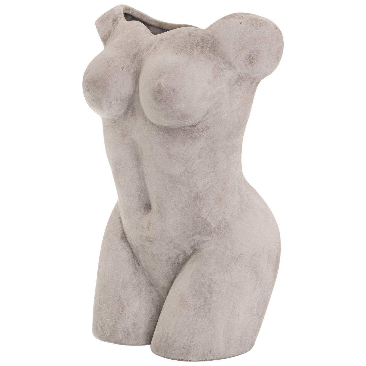 female figure vase