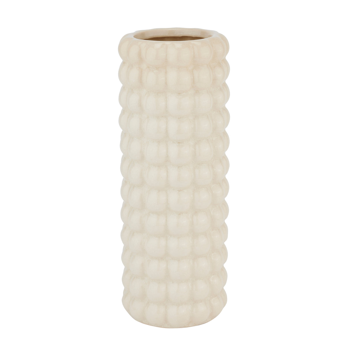 seville collection cream bubble vase