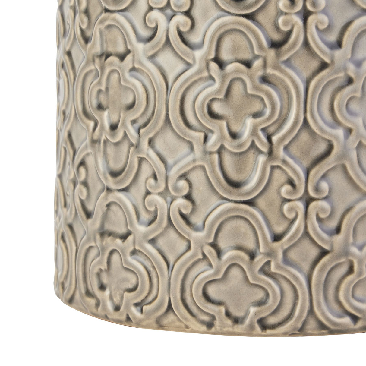 seville collection large grey marrakesh urn