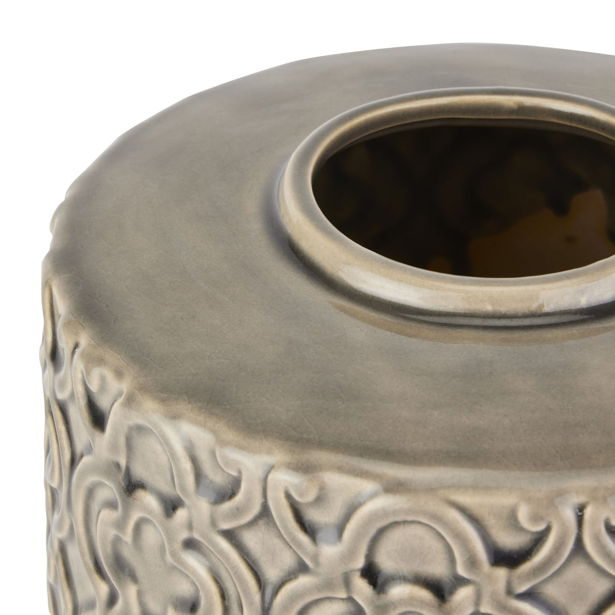 seville collection large grey marrakesh urn
