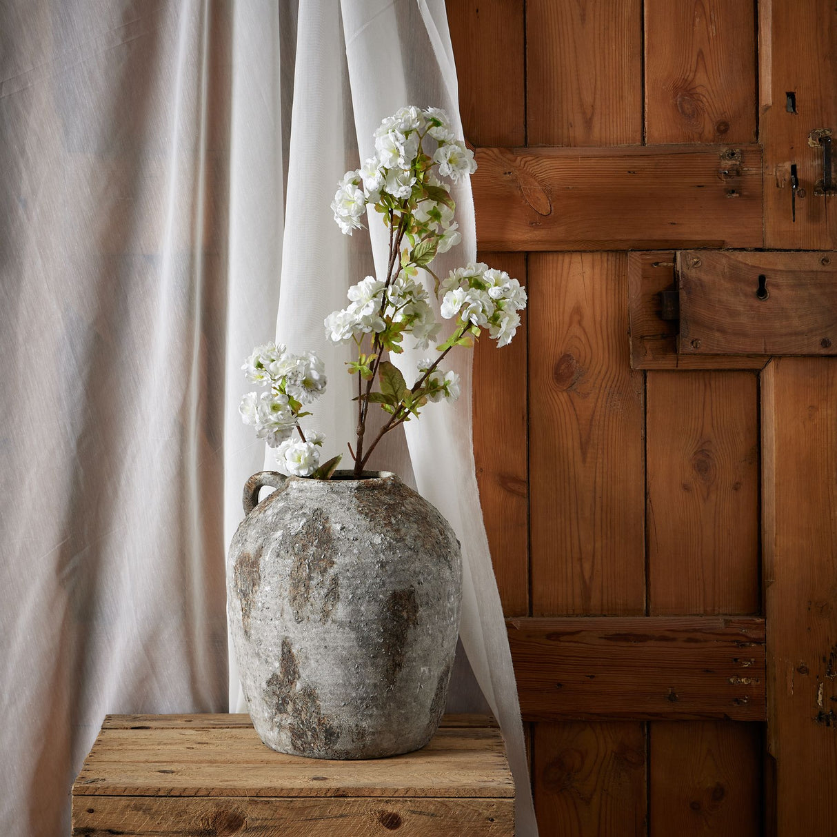 tall white blossom