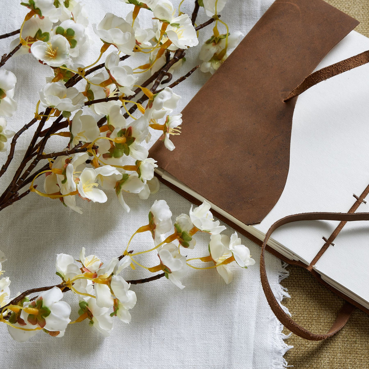 white japanese blossom