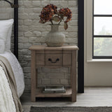 copgrove collection 1 drawer side table