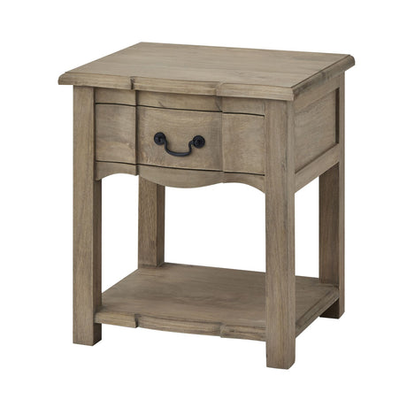 copgrove collection 1 drawer side table