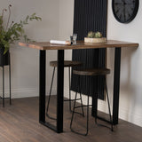 live edge bar table