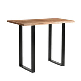 live edge bar table