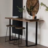 live edge large bar table