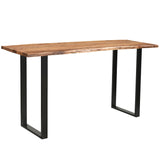 live edge large bar table