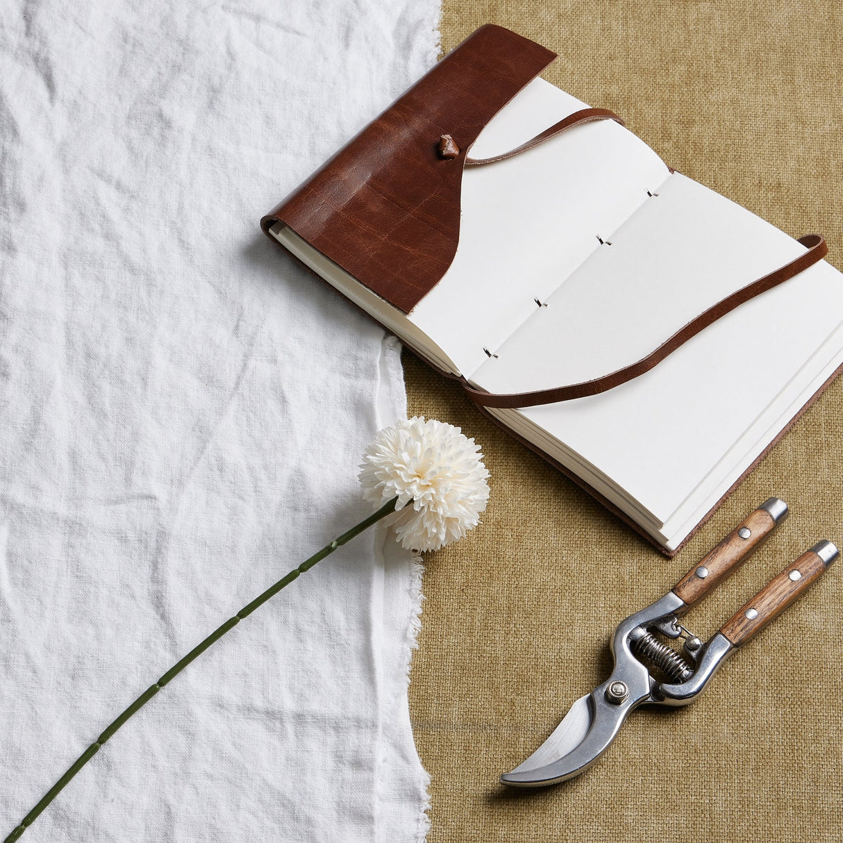 Sandrine White Short Chrysanthemum
