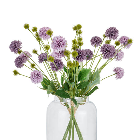 purple chrysanthemum bouquet