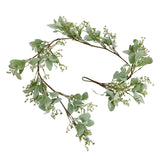 Juliette Winter Garland With Lambs Ear And Wax Flower