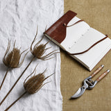 Edith Large Brown Triple Teasle Stem