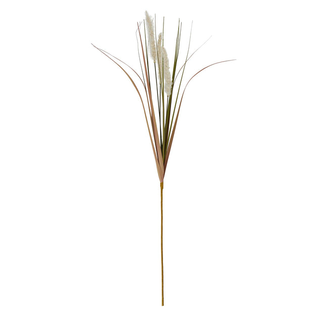 cream triple grass stem