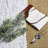 Clara Frosted Pine Tall Stem With Pinecones