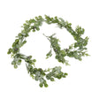 frosted pine and eucalyptus garland