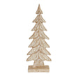 carved wood large christmas tree