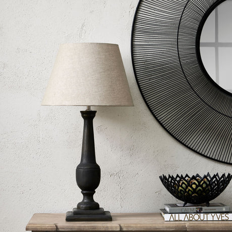 black cast lattice bowl