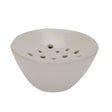 off white ceramic flower frog
