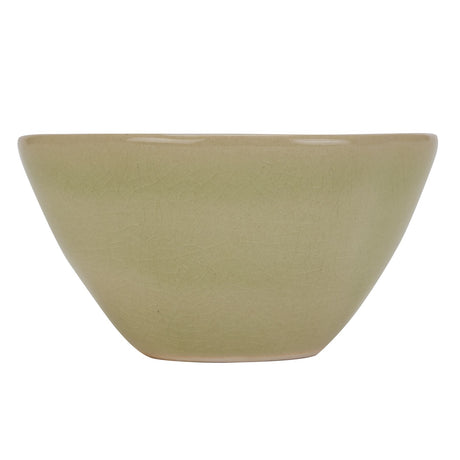 light green ceramic flower frog