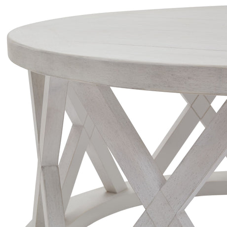 stamford plank collection round coffee table