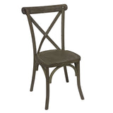 Sandrine Light Oak Cross Back Dining Chair