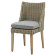 amalfi collection outdoor round dining chair