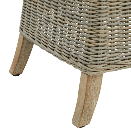 capri collection outdoor dining chair