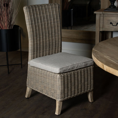 capri collection outdoor dining chair
